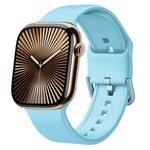ピンバックルシリコンウォッチバンド、Apple Watch Series 10 42mm用