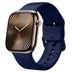 ピンバックルシリコンウォッチバンド、Apple Watch Series 10 42mm用