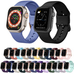 ピンバックルシリコンウォッチバンド、Apple Watch SE 2023 44mm用