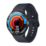 Aスタイルスマートウォッチスチールリング保護フレーム、Samsung Galaxy Watch6 Classic 47mm用、Samsung Galaxy Watch6 Classic 43mm用