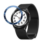 Aスタイルスマートウォッチスチールリング保護フレーム、Samsung Galaxy Watch6 Classic 47mm用、Samsung Galaxy Watch6 Classic 43mm用