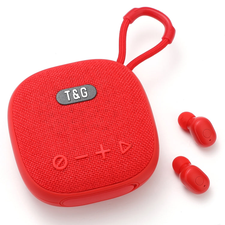 T&G TG-813 2イン1 TWS Bluetoothスピーカーイヤホン 充電ケース付き