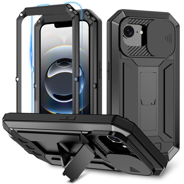 R-JUST スライディングカメラ IP54 防水ライフホルダーフォンケース、iPhone 17e / 16e用、iPhone 17 Pro Max用、iPhone 17 Pro用、iPhone 17用、iPhone Air用、iPhone 16 Pro Max用、iPhone 16 Pro用、iPhone 16 Plus用、iPhone 16用、iPhone 15 Pro用...