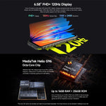 Ulefone Armor 22、IP68/IP69K 耐衝撃スマホ、6.58インチ Android 15 MediaTek Helio G96 オクタコア、ネットワーク：4G、NFC、OTG、8GB+128GB、8GB+256GB