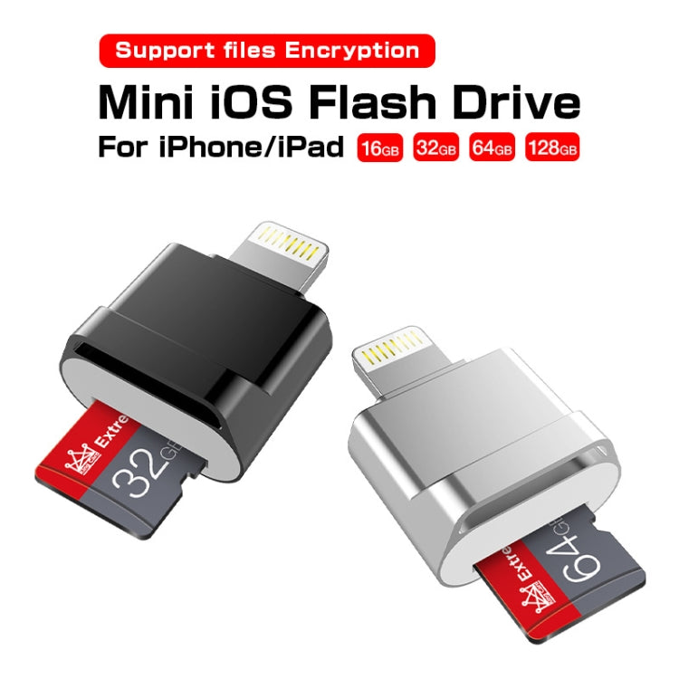 MicroDrive 8ピンからTFカードアダプター ミニiPhone & iPad TFカードリーダー、カードリーダー