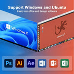 GXMO N42 Windows 11 Intel Gemini Lake N4020C ミニPC NVME SSD WiFi ミニデスクトップコンピューター、4GB+64GB、4GB+64GB+256GB