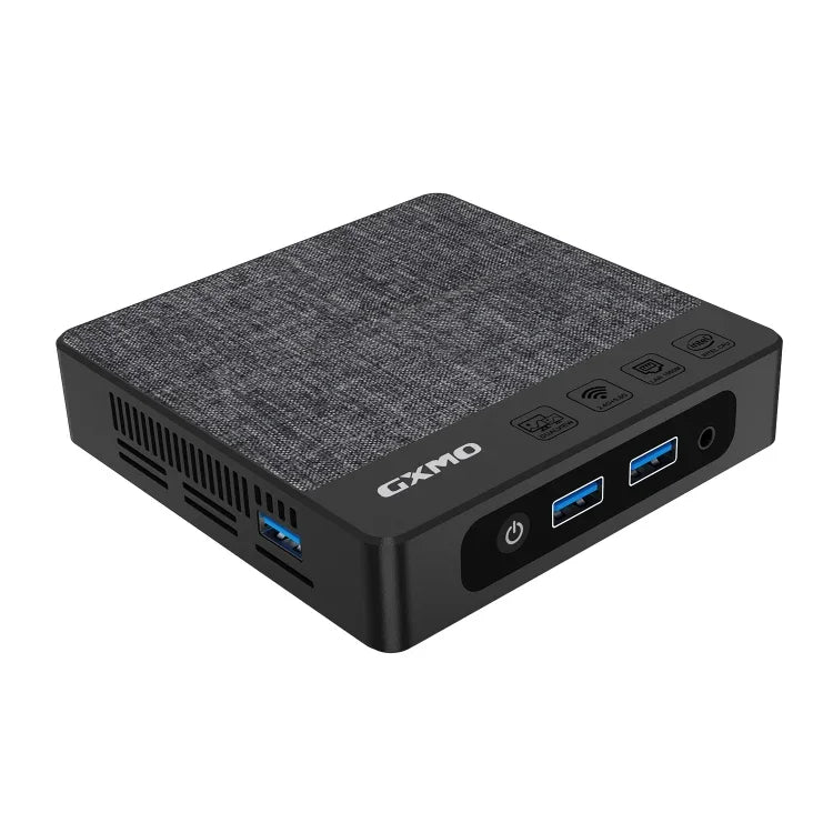 GXMO N42 Windows 11 Intel Gemini Lake N4020C ミニPC NVME SSD WiFi ミニデスクトップコンピューター、4GB+64GB、4GB+64GB+256GB