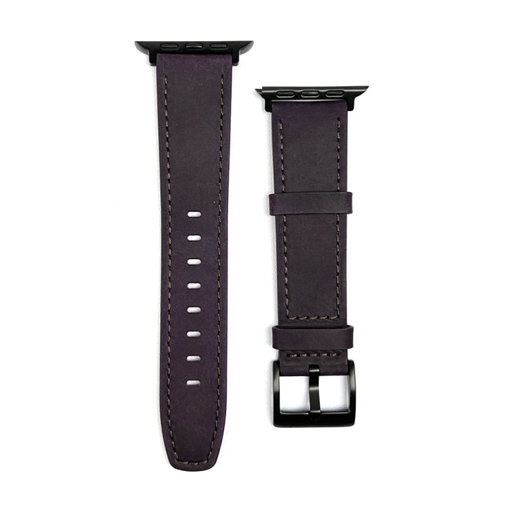 レトロテクスチャーレザーウォッチバンド、Apple Watch Ultra 49mm用、Apple Watch SE 2023 44mm用、Apple Watch SE 2023 40mm用、Apple Watch 8 41mm用、Apple Watch 8 45mm用、Apple Watch Ultra 2 49mm用、Apple Watch 9 45mm用、Apple Watch SE 2022 40mm用