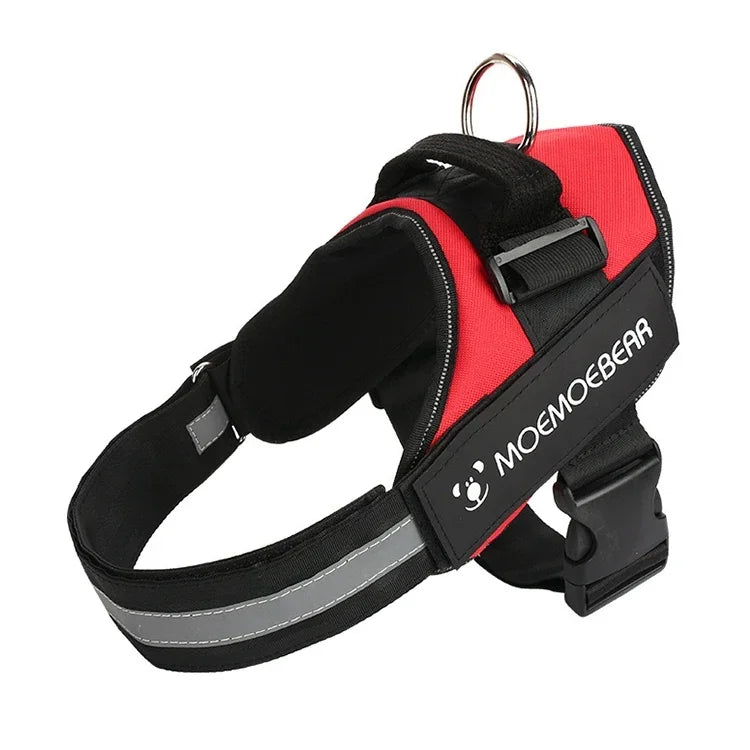 ペット犬用アンチスプリントオックスフォード布製K9チェストストラップ牽引ロープストラップ、Mは13-23kg用、Lは23-30kg用、XLは28-40kg用、XXLは40-70kg用、Sは6-14kg用