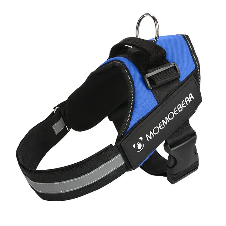 ペット犬用アンチスプリントオックスフォード布製K9チェストストラップ牽引ロープストラップ、Mは13-23kg用、Lは23-30kg用、XLは28-40kg用、XXLは40-70kg用、Sは6-14kg用
