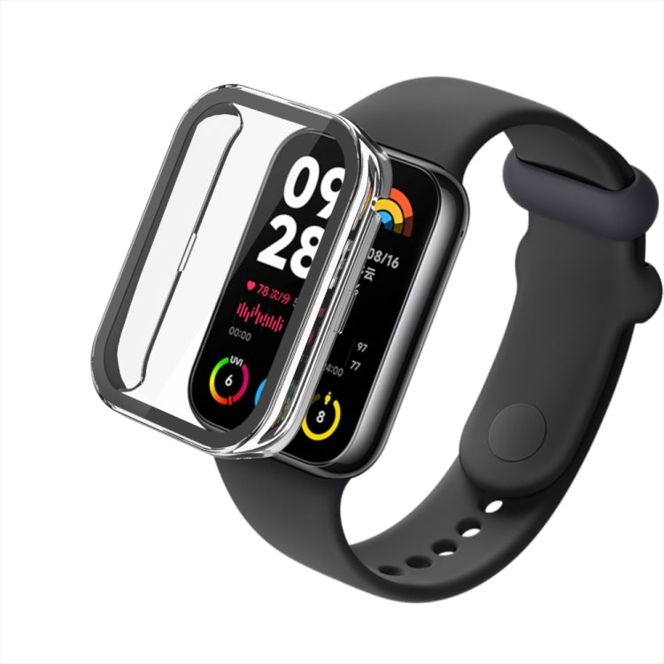 PC + Tempered Film Integrated Watch Protective Case, For Xiaomi Mi Band 8 Pro