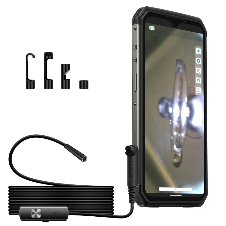 Ulefone内視鏡 E1 IP67防水 3-in-1内視鏡 Ulefone Power Armor 21 / 19 / 18T / 16 Pro / 13 / Armor Pad用、uSmart E1