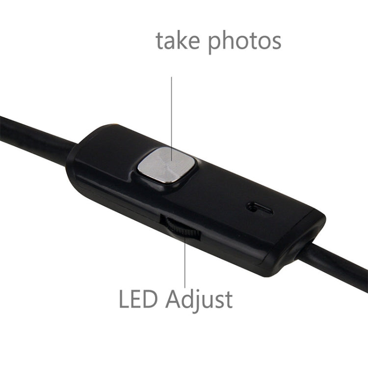 AN97 防水マイクロ USB 内視鏡スネークチューブ検査カメラ OTG機能対応 Androidスマートフォン用、6個のLED付き、5.5mm、8mm