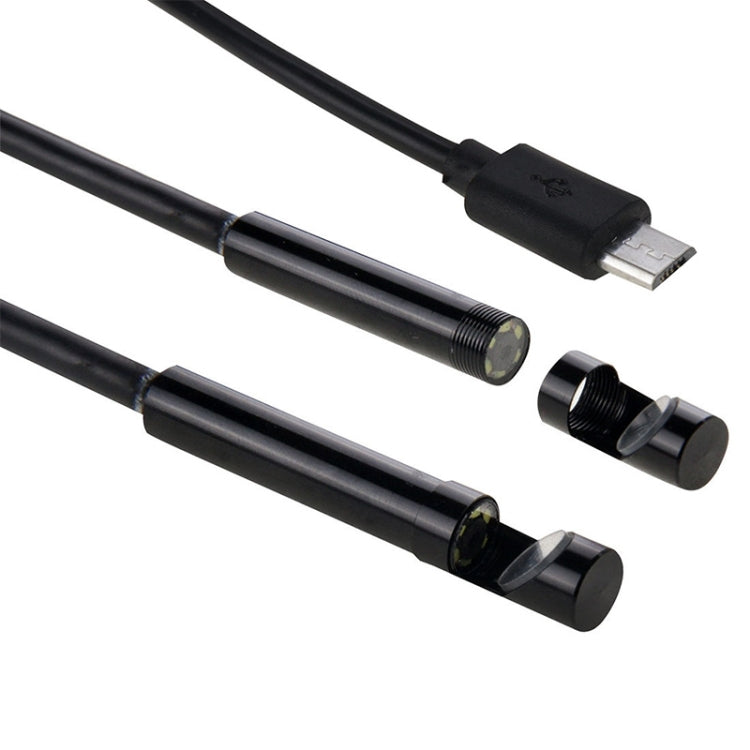 AN97 防水マイクロ USB 内視鏡スネークチューブ検査カメラ OTG機能対応 Androidスマートフォン用、6個のLED付き、5.5mm、8mm