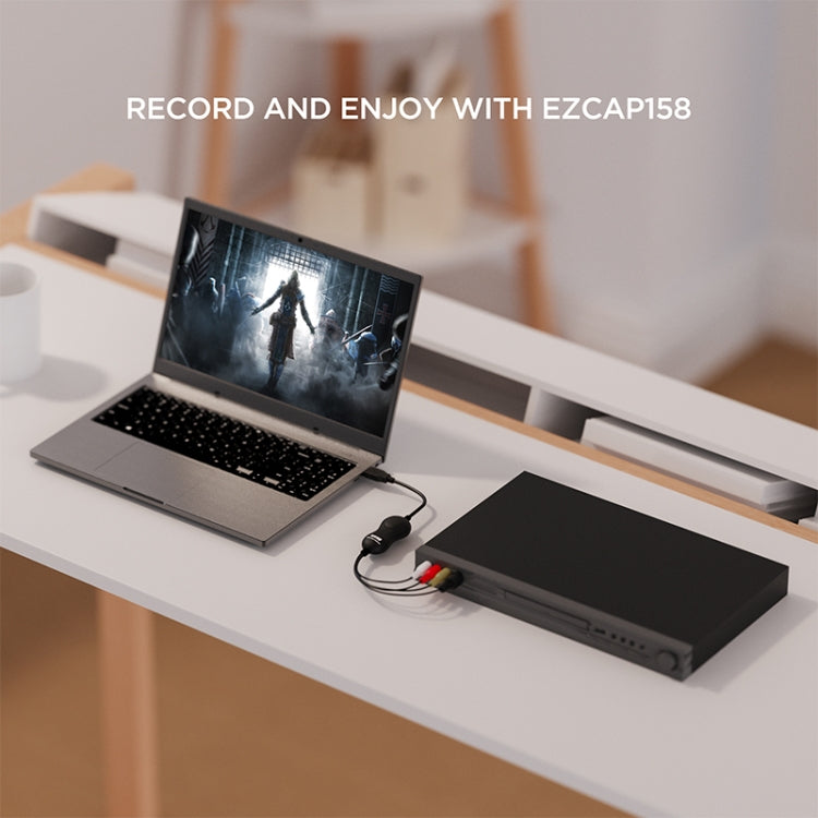 Ezcap 158A ドライバーフリー USB2.0 UVCビデオキャプチャカード, Ezcap 158A