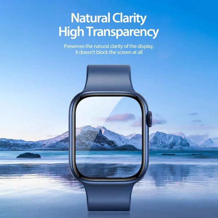 DUX DUCIS Pmmaシリーズ 3D表面複合ソフトウォッチフィルム、Apple Watch Series 6 / 5 / 4 / SE 44mm用、Apple Watch Series 6 / 5 / 4 / SE 40mm用、Apple Watch Series 11 / 10 46mm用、Apple Watch Series 11 / 10 42mm用                                ...