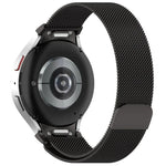 ボタンスタイル ミラノ磁気メタルウォッチバンド、Samsung Galaxy Watch 6用