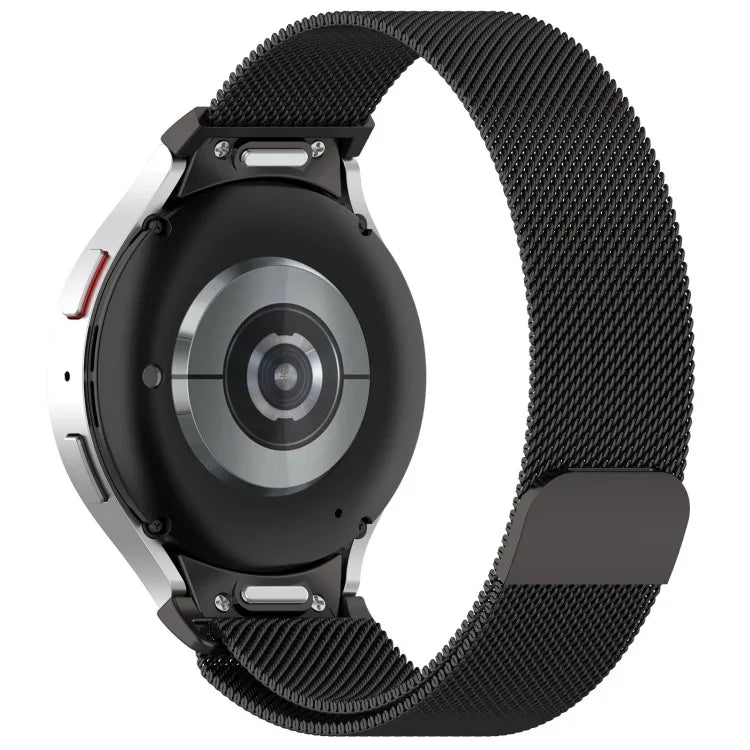 ボタンスタイル ミラノ磁気メタルウォッチバンド、Samsung Galaxy Watch 6用