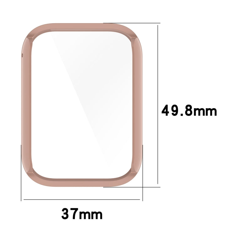PC + Tempered Glass Film Integrated Watch Protective Case, For Xiaomi Mi Band 8 Pro