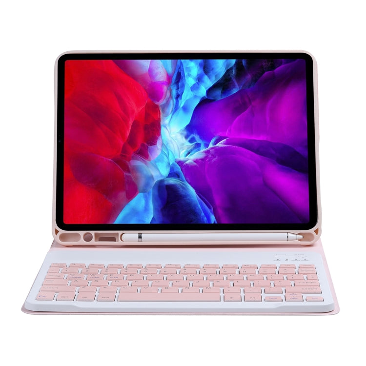 C-11B iPad Air 4 / Air 5 / Pro 11インチ 2022 / 2021 / 2020 / 2018 用 着脱式 ABS キャンディカラー Bluetoothキーボード保護ケース スタンド＆ペンスロット付き, iPad Air 4 / Air 5 / Pro 11インチ 2022 / 2021 / 2020 / 2018用