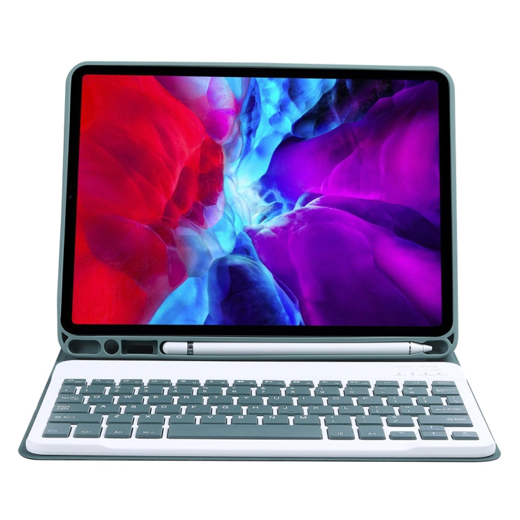 C-11B iPad Air 4 / Air 5 / Pro 11インチ 2022 / 2021 / 2020 / 2018 用 着脱式 ABS キャンディカラー Bluetoothキーボード保護ケース スタンド＆ペンスロット付き, iPad Air 4 / Air 5 / Pro 11インチ 2022 / 2021 / 2020 / 2018用