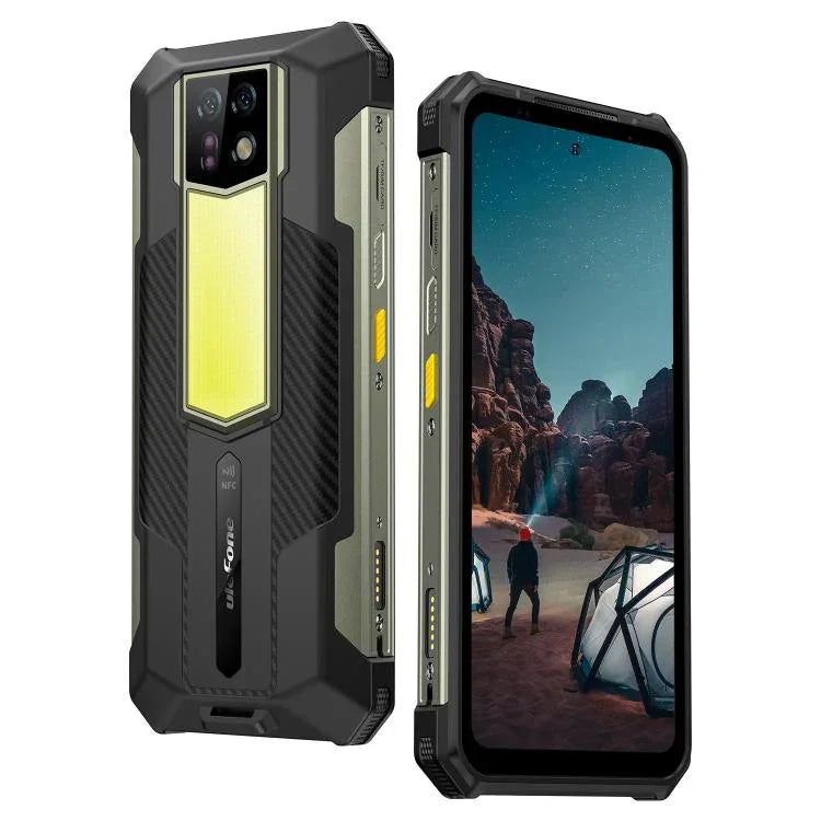Ulefone Armor 24、耐衝撃スマホ、側面指紋認証、22000mAh、6.78インチ Android 14 MediaTek Helio G96 オクタコア、ネットワーク：4G、NFC、Armor 24