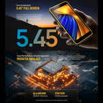 Ulefone Armor X12、耐衝撃スマホ、顔認証、5.45インチ Android 13 Go MediaTek Helio A22 クアッドコア、ネットワーク：4G、NFC、3GB+32GB