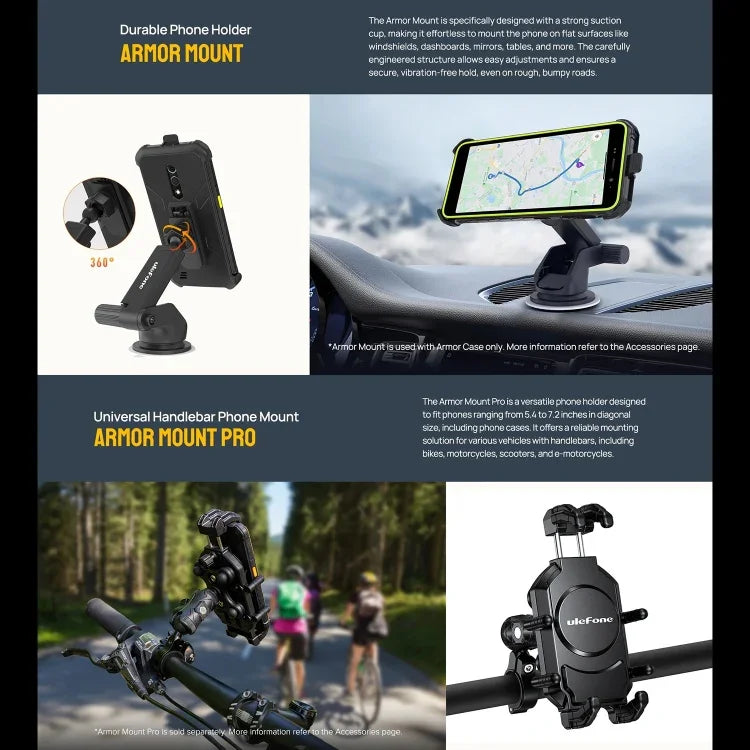 Ulefone Armor X12、耐衝撃スマホ、顔認証、5.45インチ Android 13 Go MediaTek Helio A22 クアッドコア、ネットワーク：4G、NFC、3GB+32GB