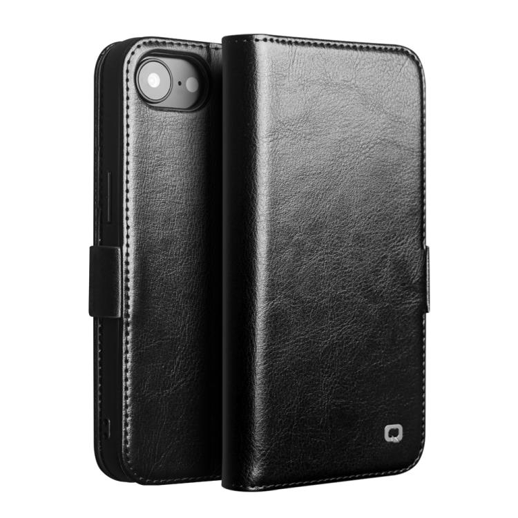 QIALINO クラシック 103 バックル 本革電話ケース、iPhone 17e / 16e 用、iPhone 17 Pro Max 用、iPhone 17 Pro 用、iPhone 17 用、iPhone Air 用、iPhone 15 Pro Max 用、iPhone 15 Plus 用、iPhone 15 用