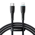 JOYROOM SA32-CL3 スターリーシリーズ 30W USB-C / Type-C から 8ピン 急速充電データケーブル USB-C / Type-C から 8ピン