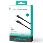 JOYROOM SA32-CL3 スターリーシリーズ 30W USB-C / Type-C から 8ピン 急速充電データケーブル USB-C / Type-C から 8ピン