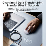JOYROOM SA32-CL3 スターリーシリーズ 30W USB-C / Type-C から 8ピン 急速充電データケーブル USB-C / Type-C から 8ピン