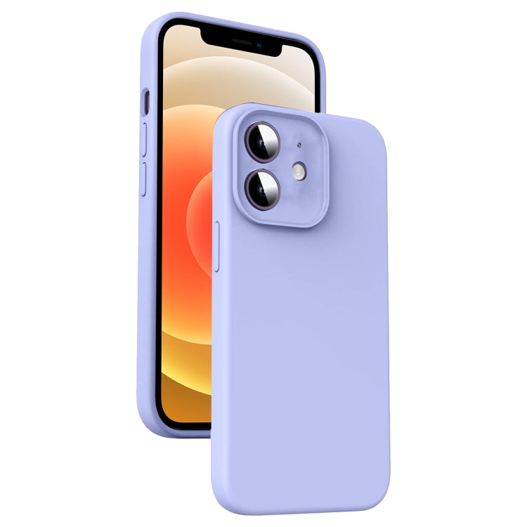 マイクロファイバー 液体シリコン 衝撃吸収スマホケース、iPhone 12 用、iPhone 12 Pro Max 用、iPhone 12 Pro 用
