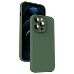 マイクロファイバー 液体シリコン 衝撃吸収スマホケース、iPhone 12 用、iPhone 12 Pro Max 用、iPhone 12 Pro 用