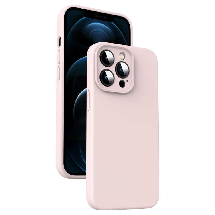 マイクロファイバー 液体シリコン 衝撃吸収スマホケース、iPhone 12 用、iPhone 12 Pro Max 用、iPhone 12 Pro 用