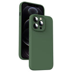 マイクロファイバー 液体シリコン 衝撃吸収スマホケース、iPhone 12 用、iPhone 12 Pro Max 用、iPhone 12 Pro 用