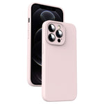 マイクロファイバー 液体シリコン 衝撃吸収スマホケース、iPhone 12 用、iPhone 12 Pro Max 用、iPhone 12 Pro 用
