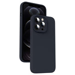 マイクロファイバー 液体シリコン 衝撃吸収スマホケース、iPhone 12 用、iPhone 12 Pro Max 用、iPhone 12 Pro 用