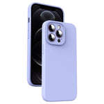 マイクロファイバー 液体シリコン 衝撃吸収スマホケース、iPhone 12 用、iPhone 12 Pro Max 用、iPhone 12 Pro 用