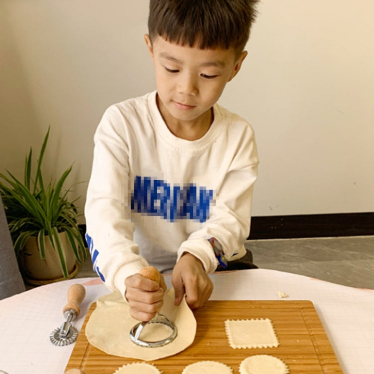 亜鉛合金ビスケット型 ケーキ型 焼き菓子キッチンツール、小丸、大丸、四角、ハート、短柄ホイール、長柄ホイール