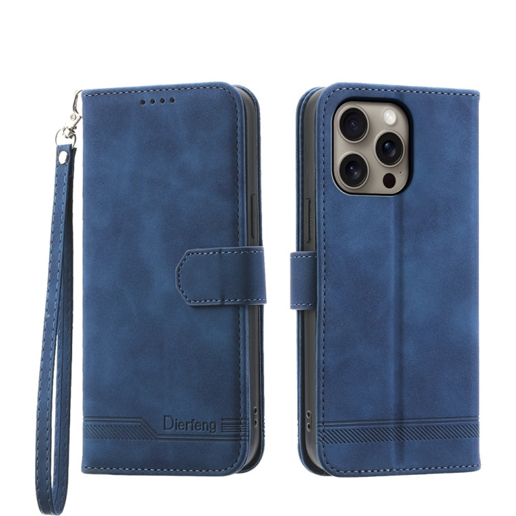 Dierfeng ドリームライン TPU ハイブリッド PU レザー iPhoneケース、iPhone 17 Pro Max 用、iPhone 17 Pro 用、iPhone 17 用、iPhone Air 用、iPhone 16e 用、iPhone 16 Pro Max 用、iPhone 16 Pro 用、iPhone 16 Plus 用