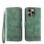 Dierfeng ドリームライン TPU ハイブリッド PU レザー iPhoneケース、iPhone 17 Pro Max 用、iPhone 17 Pro 用、iPhone 17 用、iPhone Air 用、iPhone 16e 用、iPhone 16 Pro Max 用、iPhone 16 Pro 用、iPhone 16 Plus 用