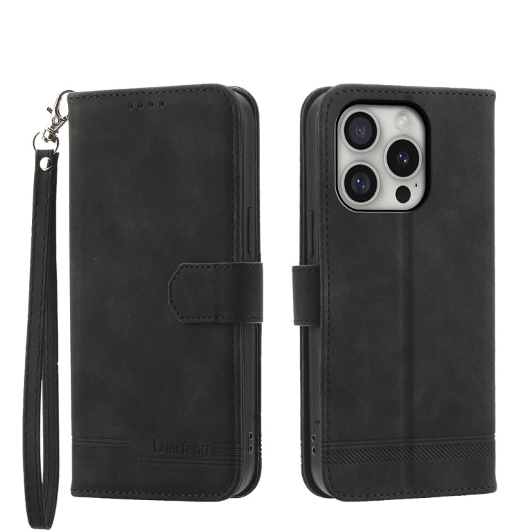 Dierfeng ドリームライン TPU ハイブリッド PU レザー iPhoneケース、iPhone 17 Pro Max 用、iPhone 17 Pro 用、iPhone 17 用、iPhone Air 用、iPhone 16e 用、iPhone 16 Pro Max 用、iPhone 16 Pro 用、iPhone 16 Plus 用