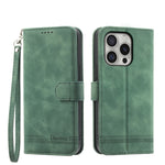 Dierfeng ドリームライン TPU ハイブリッド PU レザー iPhoneケース、iPhone 17 Pro Max 用、iPhone 17 Pro 用、iPhone 17 用、iPhone Air 用、iPhone 16e 用、iPhone 16 Pro Max 用、iPhone 16 Pro 用、iPhone 16 Plus 用
