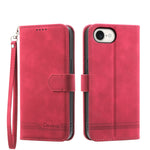 Dierfeng ドリームライン TPU ハイブリッド PU レザー iPhoneケース、iPhone 17 Pro Max 用、iPhone 17 Pro 用、iPhone 17 用、iPhone Air 用、iPhone 16e 用、iPhone 16 Pro Max 用、iPhone 16 Pro 用、iPhone 16 Plus 用