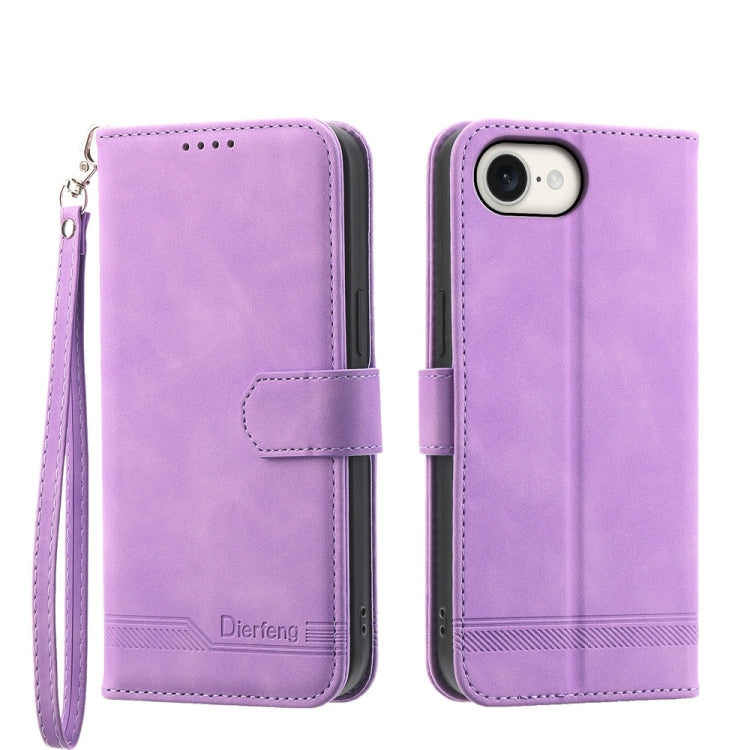 Dierfeng ドリームライン TPU ハイブリッド PU レザー iPhoneケース、iPhone 17 Pro Max 用、iPhone 17 Pro 用、iPhone 17 用、iPhone Air 用、iPhone 16e 用、iPhone 16 Pro Max 用、iPhone 16 Pro 用、iPhone 16 Plus 用