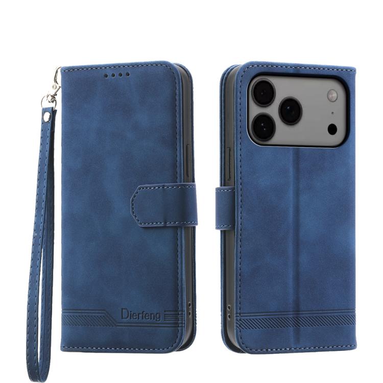 Dierfeng ドリームライン TPU ハイブリッド PU レザー iPhoneケース、iPhone 17 Pro Max 用、iPhone 17 Pro 用、iPhone 17 用、iPhone Air 用、iPhone 16e 用、iPhone 16 Pro Max 用、iPhone 16 Pro 用、iPhone 16 Plus 用