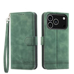 Dierfeng ドリームライン TPU ハイブリッド PU レザー iPhoneケース、iPhone 17 Pro Max 用、iPhone 17 Pro 用、iPhone 17 用、iPhone Air 用、iPhone 16e 用、iPhone 16 Pro Max 用、iPhone 16 Pro 用、iPhone 16 Plus 用