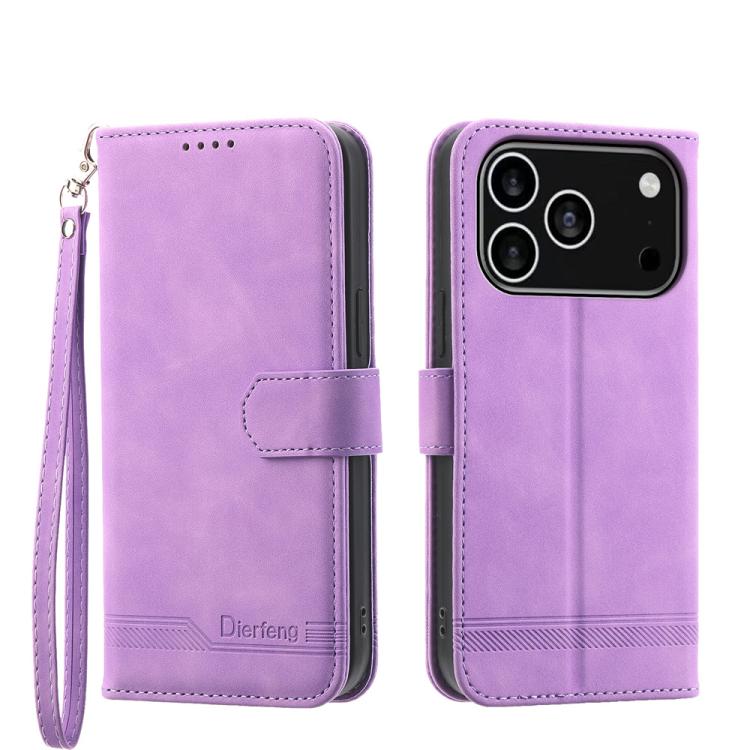 Dierfeng ドリームライン TPU ハイブリッド PU レザー iPhoneケース、iPhone 17 Pro Max 用、iPhone 17 Pro 用、iPhone 17 用、iPhone Air 用、iPhone 16e 用、iPhone 16 Pro Max 用、iPhone 16 Pro 用、iPhone 16 Plus 用