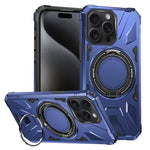 MagSafe Magnetic Shockproof Phone Case with Ring Holder, For iPhone 16 Plus, For iPhone 16, For iPhone 15 Pro Max, For iPhone 15 Pro, For iPhone 15 Plus, For iPhone 15